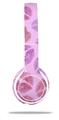 Skin Decal Wrap compatible with Beats Solo 2 WIRED Headphones Pink Lips (HEADPHONES NOT INCLUDED)