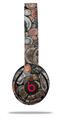 Skin Decal Wrap compatible with Beats Solo 2 WIRED Headphones Woodcut Natural 135 - 0401 (HEADPHONES NOT INCLUDED)