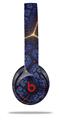 Skin Decal Wrap compatible with Beats Solo 2 WIRED Headphones Linear Cosmos Blue (HEADPHONES NOT INCLUDED)