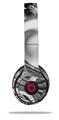 Skin Decal Wrap compatible with Beats Solo 2 WIRED Headphones Liquid Metal Chrome (HEADPHONES NOT INCLUDED)