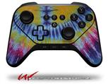 Tie Dye Red and Yellow Stripes - Decal Style Skin fits original Amazon Fire TV Gaming Controller