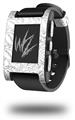 Fall Black On White - Decal Style Skin fits original Pebble Smart Watch (WATCH SOLD SEPARATELY)