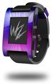Bent Light Blueish - Decal Style Skin fits original Pebble Smart Watch (WATCH SOLD SEPARATELY)
