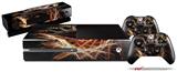 Enter Here - Holiday Bundle Decal Style Skin fits XBOX One Console Original, Kinect and 2 Controllers (XBOX SYSTEM NOT INCLUDED)