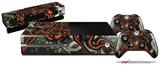 Knot - Holiday Bundle Decal Style Skin fits XBOX One Console Original, Kinect and 2 Controllers (XBOX SYSTEM NOT INCLUDED)