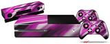 Paint Blend Hot Pink - Holiday Bundle Decal Style Skin fits XBOX One Console Original, Kinect and 2 Controllers (XBOX SYSTEM NOT INCLUDED)