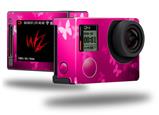 Bokeh Butterflies Hot Pink - Decal Style Skin fits GoPro Hero 4 Silver Camera (GOPRO SOLD SEPARATELY)