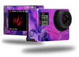 Painting Purple Splash - Decal Style Skin fits GoPro Hero 4 Silver Camera (GOPRO SOLD SEPARATELY)