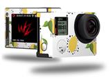 Lemon Black and White - Decal Style Skin fits GoPro Hero 4 Silver Camera (GOPRO SOLD SEPARATELY)