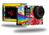 Rainbow Music - Decal Style Skin fits GoPro Hero 4 Silver Camera (GOPRO SOLD SEPARATELY)