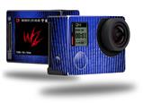 Binary Rain Blue - Decal Style Skin fits GoPro Hero 4 Silver Camera (GOPRO SOLD SEPARATELY)