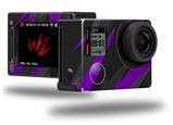 Jagged Camo Purple - Decal Style Skin fits GoPro Hero 4 Silver Camera (GOPRO SOLD SEPARATELY)