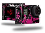 Baja 0003 Hot Pink - Decal Style Skin fits GoPro Hero 4 Silver Camera (GOPRO SOLD SEPARATELY)