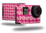 Donuts Hot Pink Fuchsia - Decal Style Skin fits GoPro Hero 4 Black Camera (GOPRO SOLD SEPARATELY)