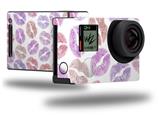 Pink Purple Lips - Decal Style Skin fits GoPro Hero 4 Black Camera (GOPRO SOLD SEPARATELY)