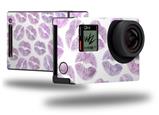 Purple Lips - Decal Style Skin fits GoPro Hero 4 Black Camera (GOPRO SOLD SEPARATELY)