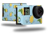 Lemon Blue - Decal Style Skin fits GoPro Hero 4 Black Camera (GOPRO SOLD SEPARATELY)