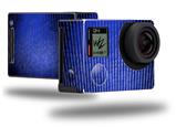 Binary Rain Blue - Decal Style Skin fits GoPro Hero 4 Black Camera (GOPRO SOLD SEPARATELY)