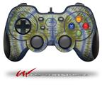 Tie Dye Peace Sign 102 - Decal Style Skin fits Logitech F310 Gamepad Controller (CONTROLLER SOLD SEPARATELY)