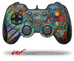 Tie Dye Mixed Rainbow - Decal Style Skin fits Logitech F310 Gamepad Controller (CONTROLLER SOLD SEPARATELY)
