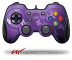 Bokeh Butterflies Purple - Decal Style Skin fits Logitech F310 Gamepad Controller (CONTROLLER SOLD SEPARATELY)