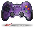 Bokeh Hex Purple - Decal Style Skin fits Logitech F310 Gamepad Controller (CONTROLLER SOLD SEPARATELY)