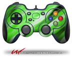 Paint Blend Green - Decal Style Skin fits Logitech F310 Gamepad Controller (CONTROLLER SOLD SEPARATELY)