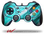 Paint Blend Teal - Decal Style Skin fits Logitech F310 Gamepad Controller (CONTROLLER SOLD SEPARATELY)