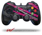 Baja 0014 Hot Pink - Decal Style Skin fits Logitech F310 Gamepad Controller (CONTROLLER SOLD SEPARATELY)