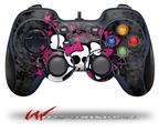 Girly Skull Bones - Decal Style Skin fits Logitech F310 Gamepad Controller (CONTROLLER SOLD SEPARATELY)