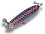 Tie Dye Spine 104 - Decal Style Vinyl Wrap Skin fits Longboard Skateboards up to 10"x42" (LONGBOARD NOT INCLUDED)