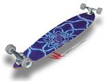 Tie Dye Purple Stars - Decal Style Vinyl Wrap Skin fits Longboard Skateboards up to 10"x42" (LONGBOARD NOT INCLUDED)