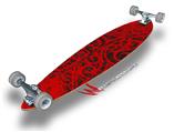 Folder Doodles Red - Decal Style Vinyl Wrap Skin fits Longboard Skateboards up to 10"x42" (LONGBOARD NOT INCLUDED)