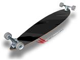 Jagged Camo Black - Decal Style Vinyl Wrap Skin fits Longboard Skateboards up to 10"x42" (LONGBOARD NOT INCLUDED)