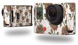 Flowers Pattern Roses 20 - Decal Style Skin fits GoPro Hero 3+ Camera (GOPRO NOT INCLUDED)