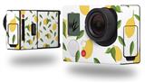 Lemon Leaves White - Decal Style Skin fits GoPro Hero 3+ Camera (GOPRO NOT INCLUDED)