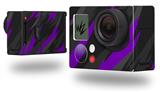 Jagged Camo Purple - Decal Style Skin fits GoPro Hero 3+ Camera (GOPRO NOT INCLUDED)