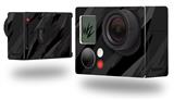 Jagged Camo Black - Decal Style Skin fits GoPro Hero 3+ Camera (GOPRO NOT INCLUDED)