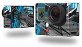 Baja 0032 Blue Medium - Decal Style Skin fits GoPro Hero 3+ Camera (GOPRO NOT INCLUDED)