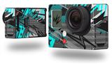 Baja 0032 Neon Teal - Decal Style Skin fits GoPro Hero 3+ Camera (GOPRO NOT INCLUDED)
