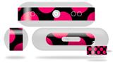 Decal Style Wrap Skin fits Beats Pill Plus Kearas Polka Dots Pink On Black (BEATS PILL NOT INCLUDED)