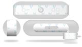 Decal Style Wrap Skin fits Beats Pill Plus Hearts Light Blue (BEATS PILL NOT INCLUDED)