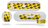 Decal Style Wrap Skin fits Beats Pill Plus Iowa Hawkeyes Tigerhawk Tiled 06 Black on Gold (BEATS PILL NOT INCLUDED)