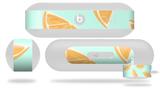 Decal Style Wrap Skin compatible with Beats Pill Plus Oranges Blue (BEATS PILL NOT INCLUDED)
