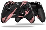 Jagged Camo Pink - Decal Style Skin fits Microsoft XBOX One ELITE Wireless Controller