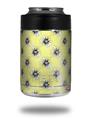 Skin Decal Wrap for Yeti Colster, Ozark Trail and RTIC Can Coolers - Kearas Daisies Yellow (COOLER NOT INCLUDED)