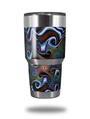 Skin Decal Wrap for Yeti Tumbler Rambler 30 oz Butterfly2 (TUMBLER NOT INCLUDED)