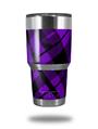 Skin Decal Wrap for Yeti Tumbler Rambler 30 oz Purple Plaid (TUMBLER NOT INCLUDED)