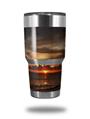 Skin Decal Wrap for Yeti Tumbler Rambler 30 oz Set Fire To The Sky (TUMBLER NOT INCLUDED)
