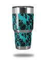 Skin Decal Wrap for Yeti Tumbler Rambler 30 oz Peppered Flower (TUMBLER NOT INCLUDED)